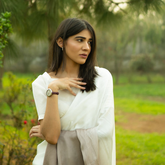 Ombre Cacao Saree
