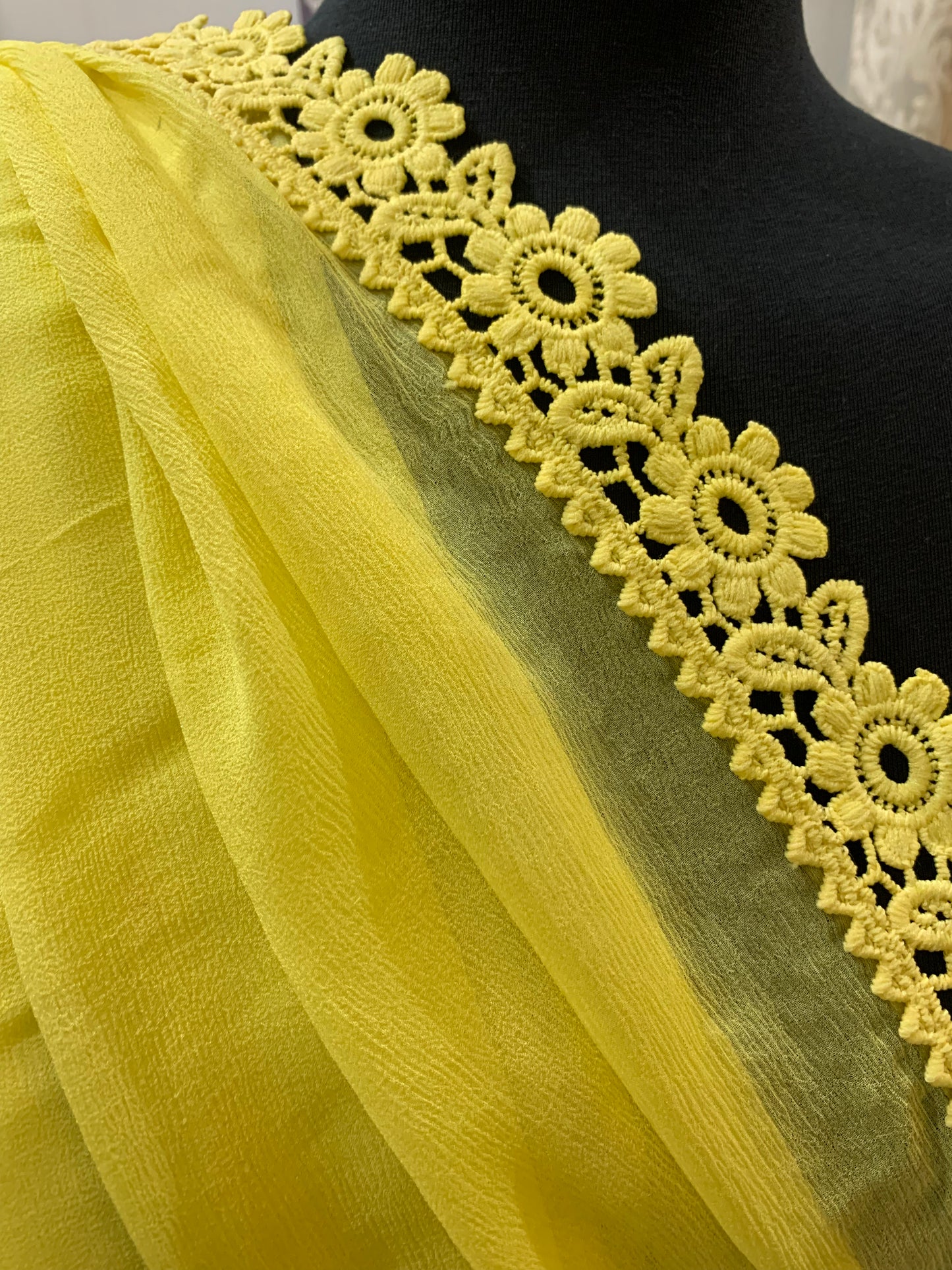 Amaltas Chiffon Saree